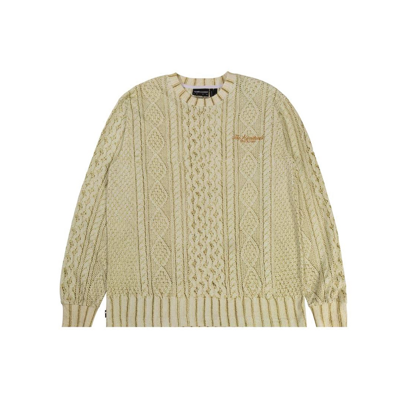 Sweater LS T-Shirt - Off White - The Hundreds