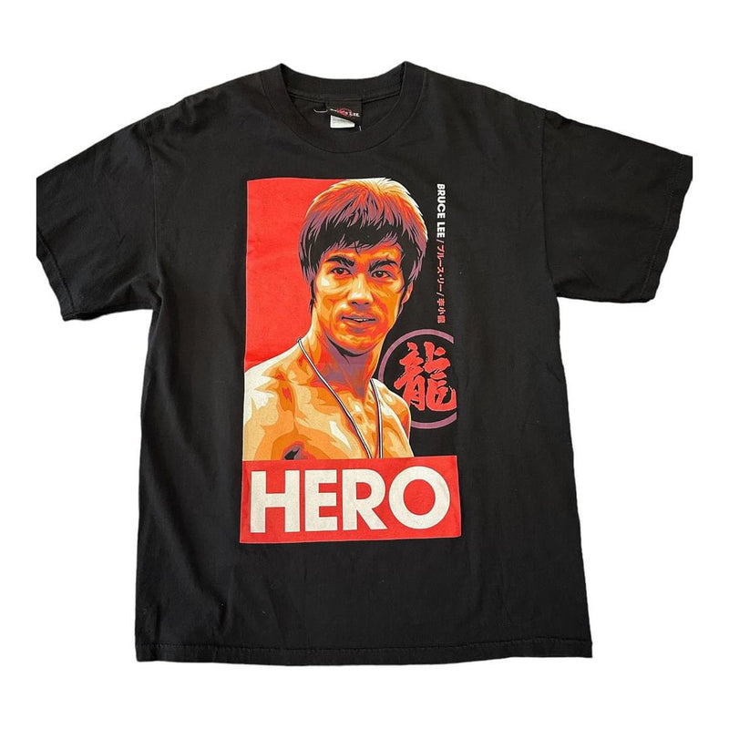 Vintage Bruce Lee Hero Tee - L - 2c