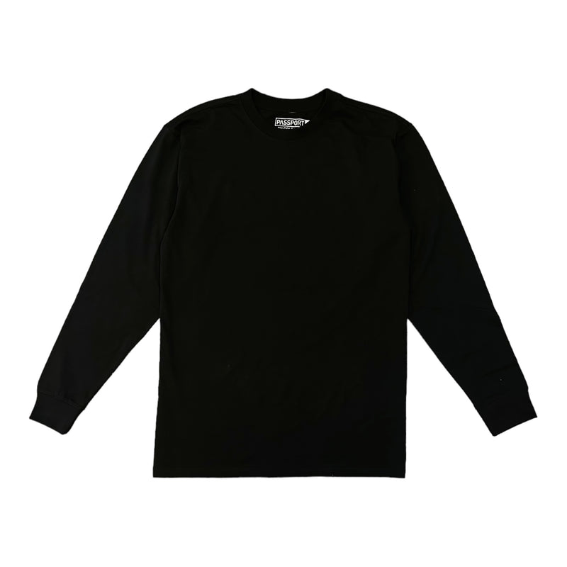 Port L/S Forever Tee - Black - Port By Passport