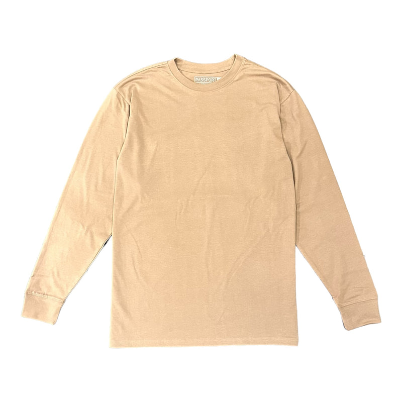 Port L/S Forever Tee - Brown - Port By Passport