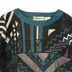Urban Works Abstract Sweater - L - Oddly Cool Lemons