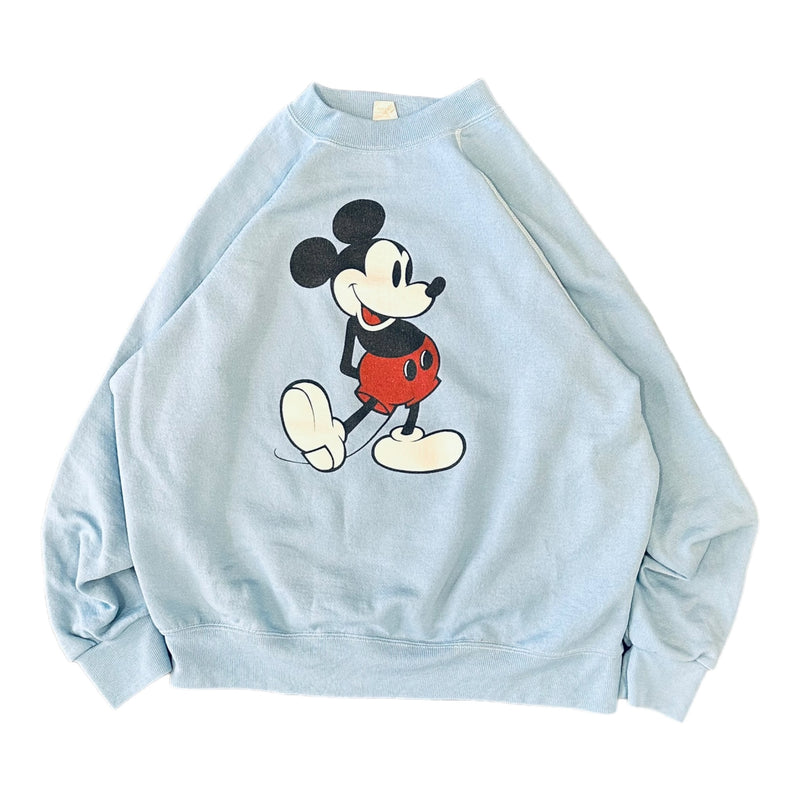 1982 Mickey Mouse Blue Sweater - S - 2c