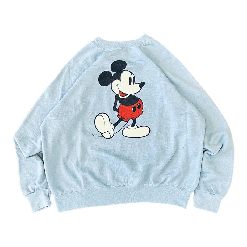 1982 Mickey Mouse Blue Sweater - M - 2c