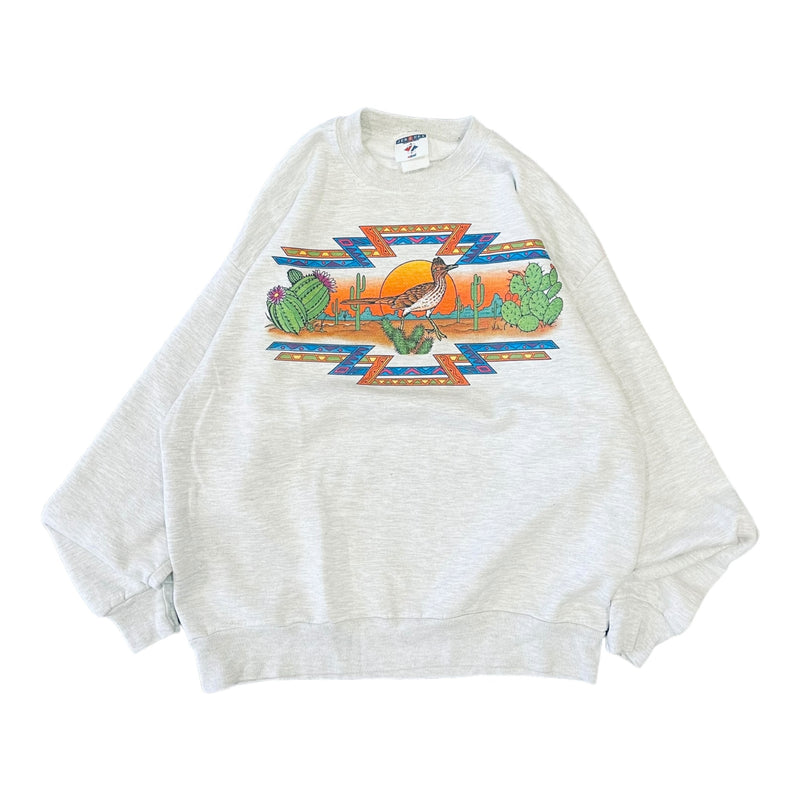 90's Aztec Road Runner Sweater - M - 2c