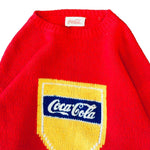 80's Cocacola Knit Sweater - S - OCL