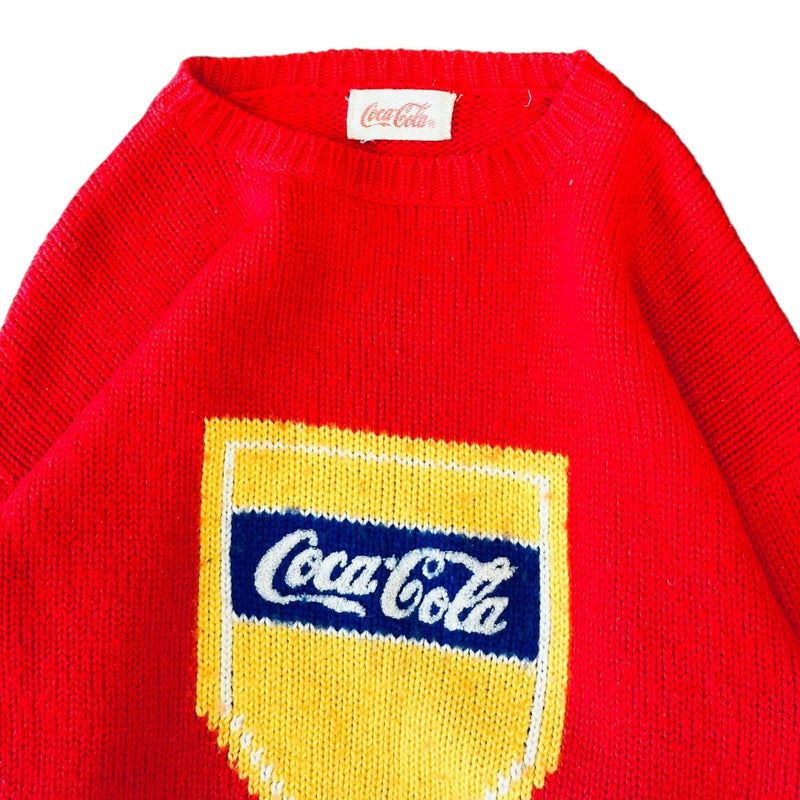80's Cocacola Knit Sweater - S - OCL