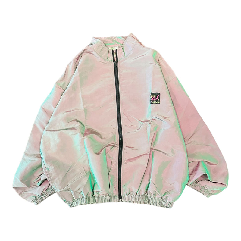 90's Surf Style Holographic Windbreaker - L - OCL
