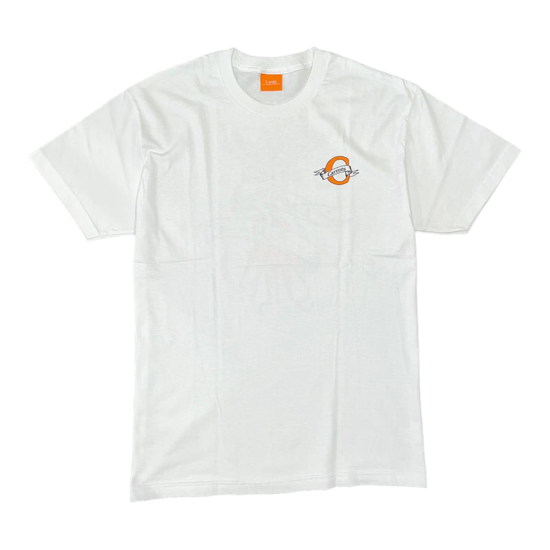 Banner T-Shirt - White - Carrots