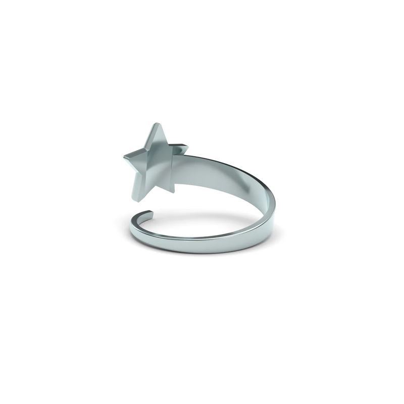Shooting Star Ring - Silver - Jawns