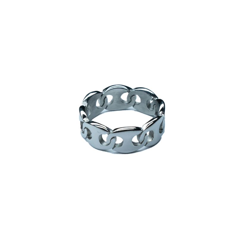Chain Link Ring - Silver - Jawns