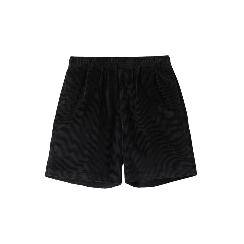 Easy Relaxed Corduroy Shorts - Digital Black - Obey