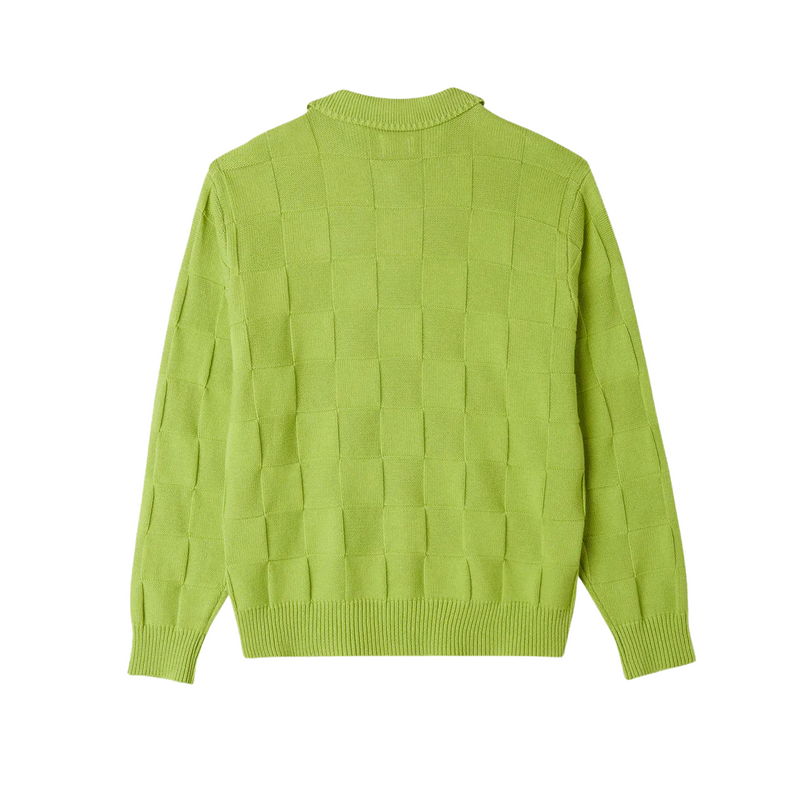 Albert Polo Sweater - Tarragon Green - Obey
