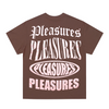 Stack T-Shirt - Brown - Pleasures
