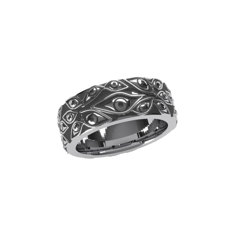 Eyes Of God Ring - Silver - Jawns