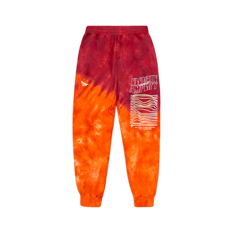 Ride Or Dye French Terry Jogger - Sunset - Paper Plane